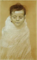 Retrato do filho morto do artista